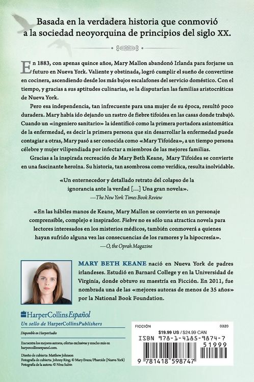Produktbild: Keane, M: Fever \ Fiebre (Spanish edition)
