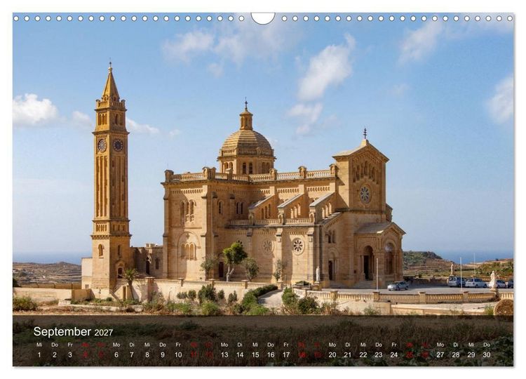 Produktbild: Malta entdecken Malta, Gozo, Comino (Wandkalender 2027 DIN A3 quer), CALVENDO Monatskalender