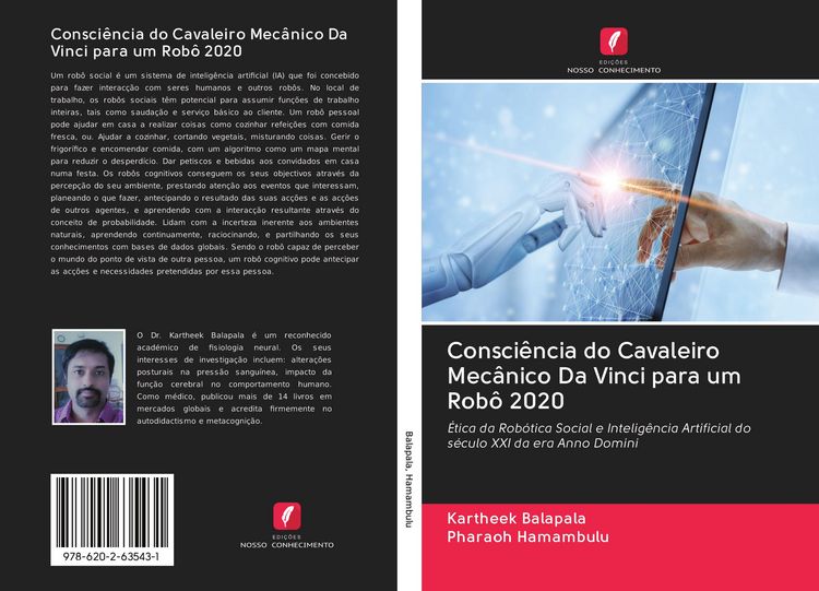 Produktbild: Consci&ecirc;ncia do Cavaleiro Mec&acirc;nico Da Vinci para um Rob&ocirc; 2020
