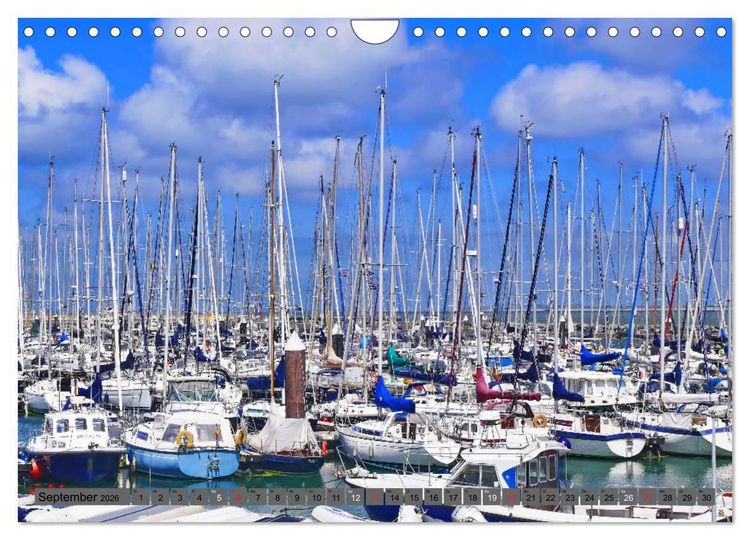 Produktbild: Zeeland - Urlaubstr&auml;ume am Strand von Breskens (Wandkalender 2026 DIN A4 quer), CALVENDO Monatskalender