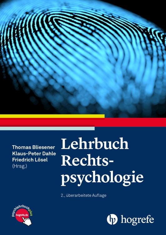 Produktbild: Lehrbuch Rechtspsychologie