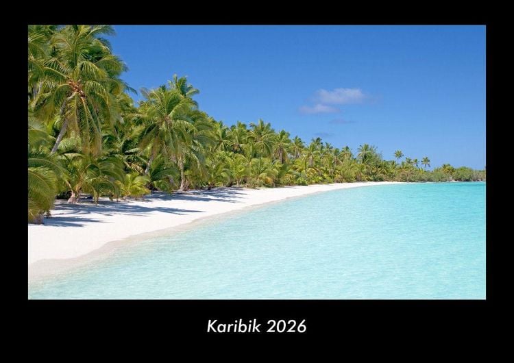 Produktbild: Karibik 2026 Fotokalender DIN A3