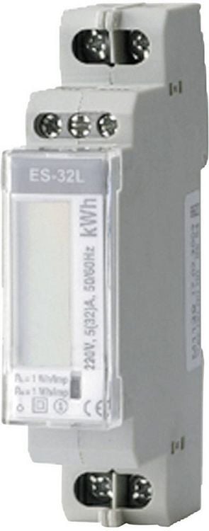 Produktbild: ENTES ES-32L 101512 Wechselstromz&auml;hler digital 32A MID-konform: Nein 1St.