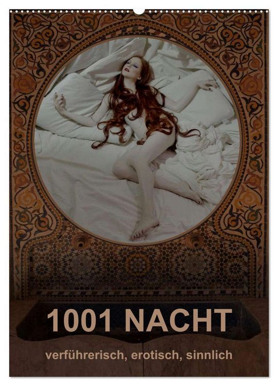 Produktbild: 1001 NACHT - verf&uuml;hrerisch, erotisch, sinnlich (Wandkalender 2026 DIN A2 hoch), CALVENDO Monatskalender