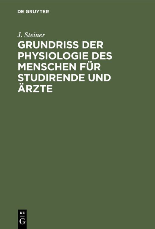 Produktbild: Grundriss der Physiologie des Menschen f&uuml;r Studirende und &Auml;rzte