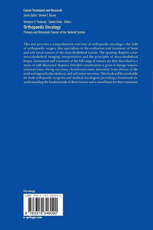 Produktbild: Orthopaedic Oncology