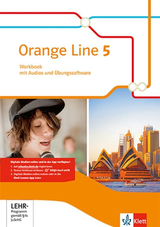 Produktbild: Orange Line. Workbook mit Audios und Übungssoftware 9. Schuljahr. Ausgabe 2014
