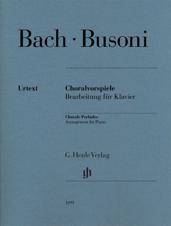 Produktbild: Ferruccio Busoni - Choralvorspiele