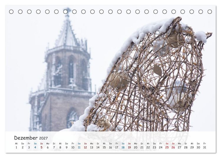 Produktbild: Typisch Magdeburg (Tischkalender 2027 DIN A5 quer), CALVENDO Monatskalender