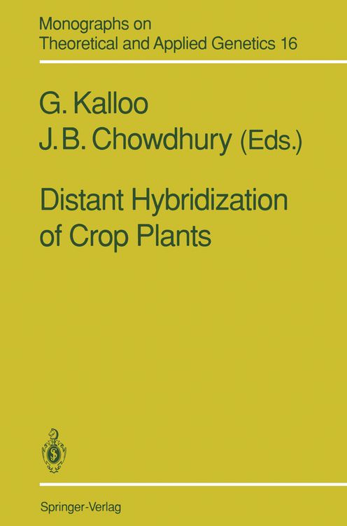 Produktbild: Distant Hybridization of Crop Plants