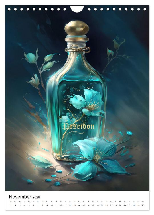 Produktbild: Parfum Eleganz im Glas (Wandkalender 2026 DIN A4 hoch), CALVENDO Monatskalender