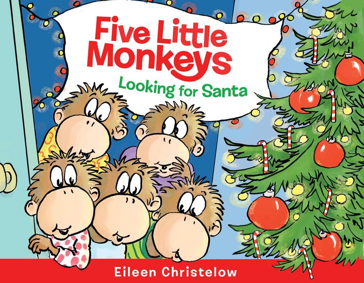 Produktbild: Five Little Monkeys Looking for Santa