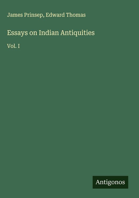 Produktbild: Essays on Indian Antiquities