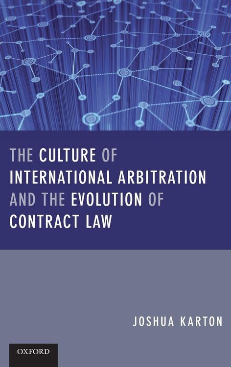 Produktbild: CULT INT ARBITRATION & EVO OF CONTRACT C
