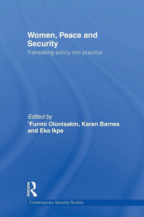 Produktbild: Women, Peace and Security
