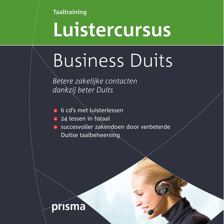 Produktbild: Prisma luistercursus Business Duits