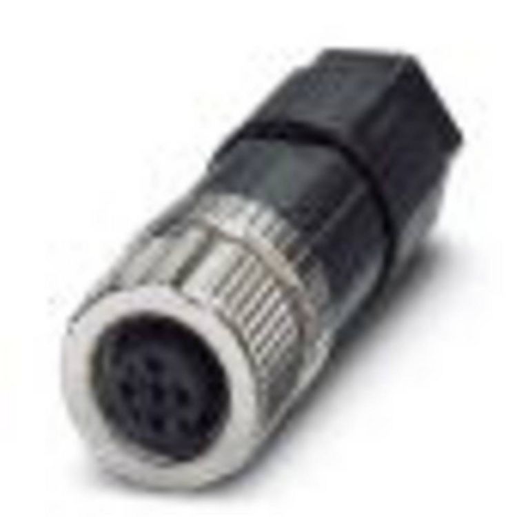 Produktbild: Phoenix Contact 1424652 Sensor-/Aktor-Steckverbinder, unkonfektioniert M12 Buchse, gerade Polzahl Sensoren: 5 1 St.
