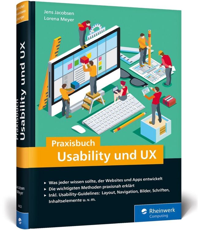 Produktbild: Praxisbuch Usability und UX
