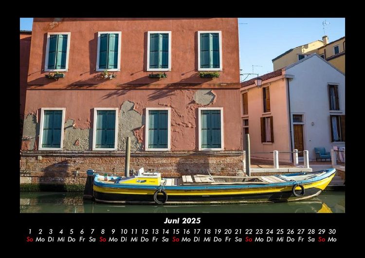 Produktbild: Venedig 2025 Fotokalender DIN A3