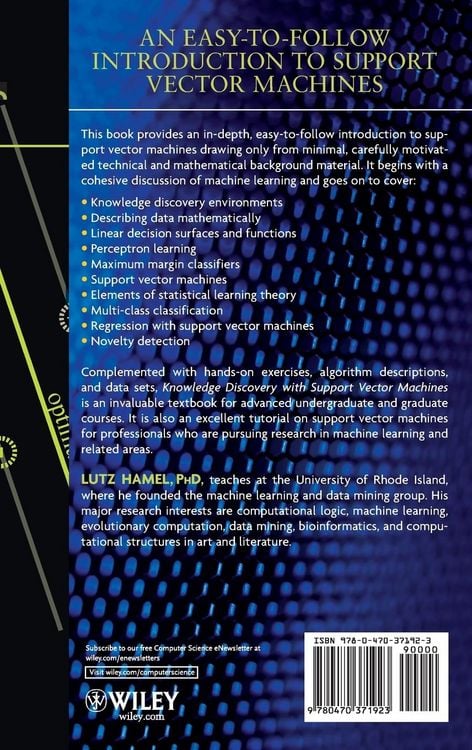 Produktbild: Knowledge Discovery Support Vector