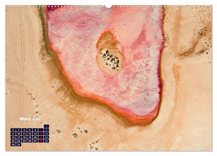 Produktbild: ABOVE - Die Welt von oben in ihrer abstraktesten Form (hochwertiger Premium Wandkalender 2026 DIN A2 quer), Kunstdruck in Hochglanz