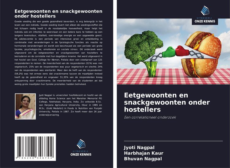 Produktbild: Eetgewoonten en snackgewoonten onder hostellers