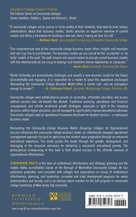 Produktbild: Reinventing the Community College Business Model