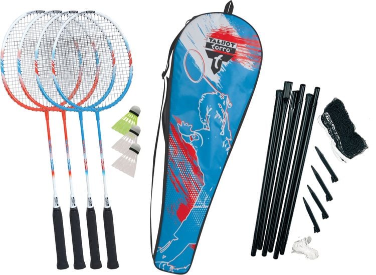 Produktbild: Badm.-Set 4-FIGHTER im Racketbag,