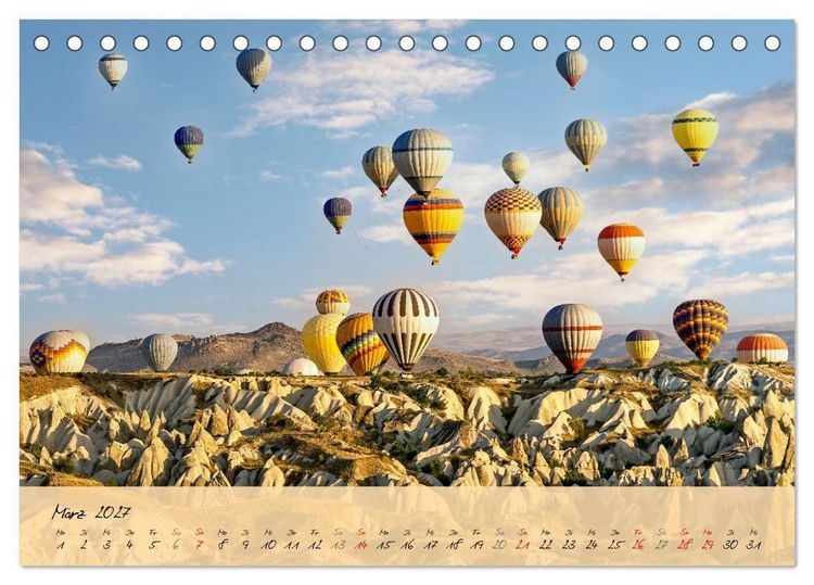 Produktbild: Faszination T&uuml;rkei. Traumhafte Landschaften und antike Sch&auml;tze. Reisekalender (Tischkalender 2027 DIN A5 quer), CALVENDO Monatskalender