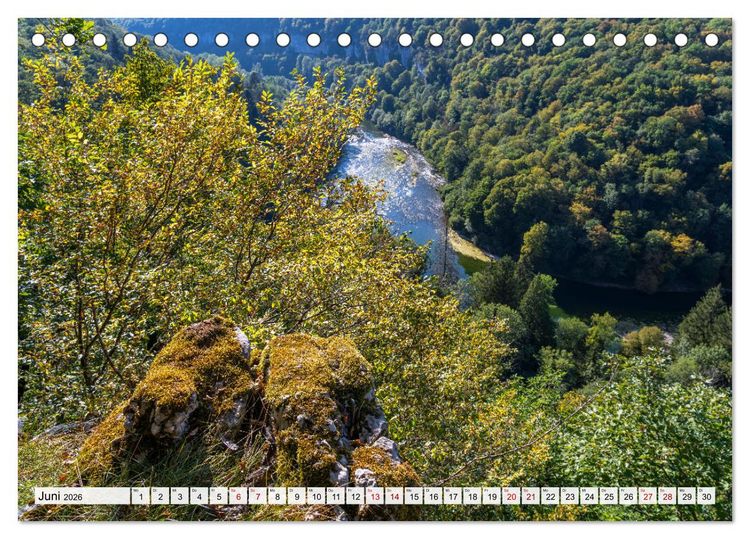 Produktbild: Frankreich - Franche-Comt&eacute; (Tischkalender 2026 DIN A5 quer), CALVENDO Monatskalender