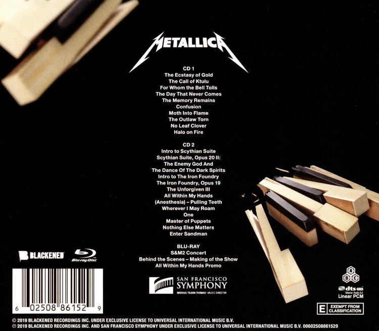 Produktbild: Metallica - S&M2 (+ 2 CD's)