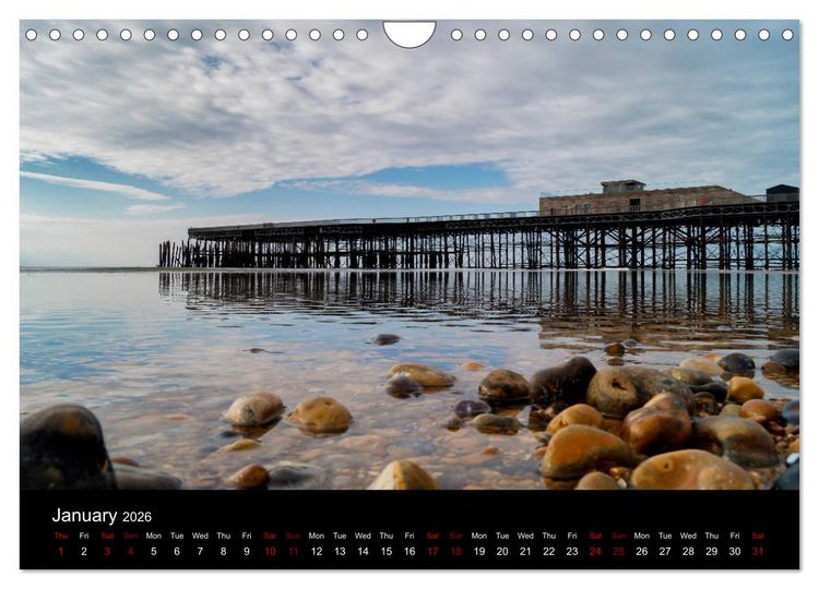 Produktbild: Photographs of Hastings and St Leonards (Wall Calendar 2026 DIN A4 landscape), CALVENDO 12 Month Wall Calendar