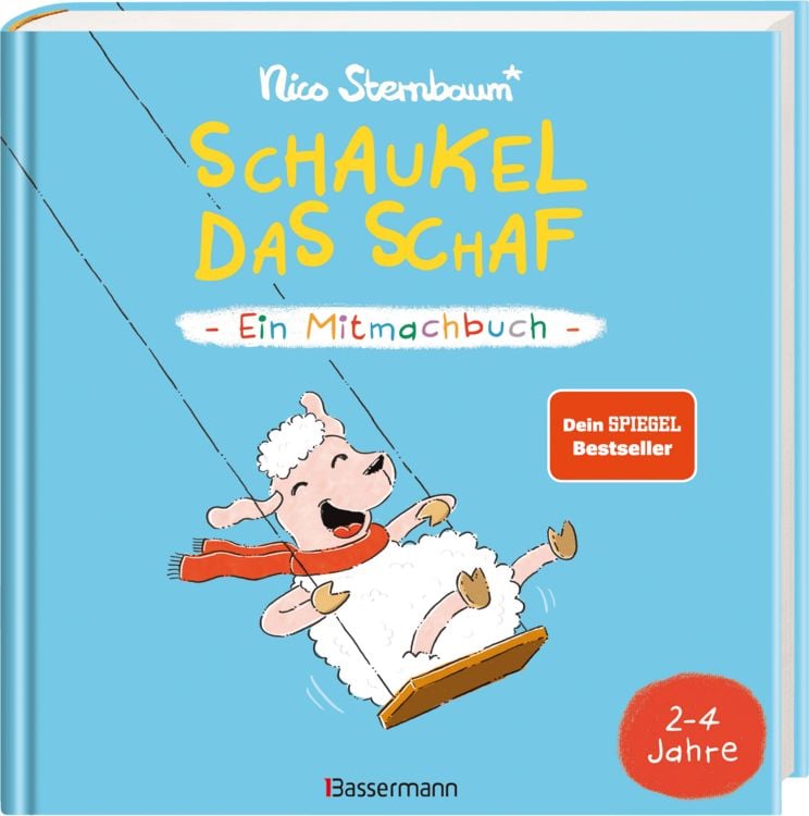 Produktbild: Schaukel das Schaf - Ein Mitmachbuch zum Sch&uuml;tteln, Schaukeln, Pusten, Klopfen und sehen, was dann passiert. Von 2 bis 4 Jahren