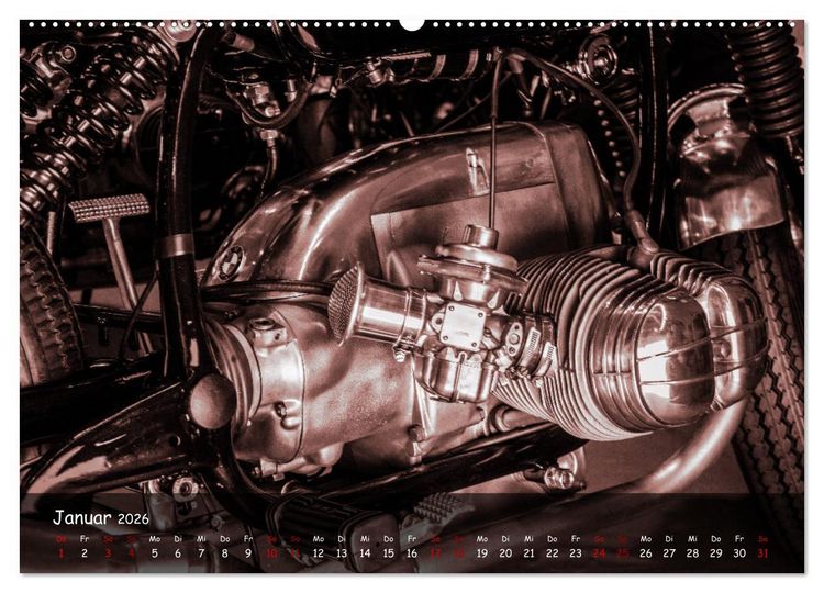Produktbild: Custombikes 2026 (hochwertiger Premium Wandkalender 2026 DIN A2 quer), Kunstdruck in Hochglanz