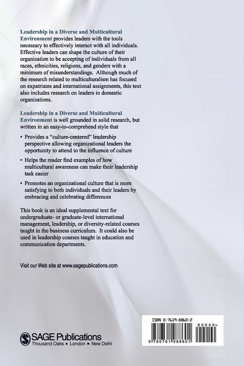 Produktbild: Leadership in a Diverse and Multicultural Environment