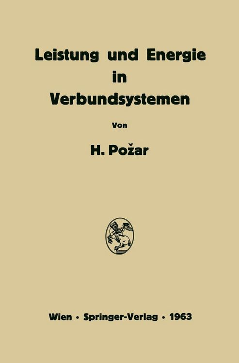 Produktbild: Leistung und Energie in Verbundsystemen