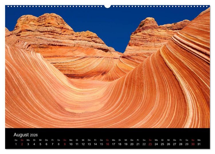 Produktbild: USA - Der Wilde Westen (hochwertiger Premium Wandkalender 2026 DIN A2 quer), Kunstdruck in Hochglanz