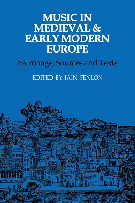 Produktbild: Music in Medieval and Early Modern Europe
