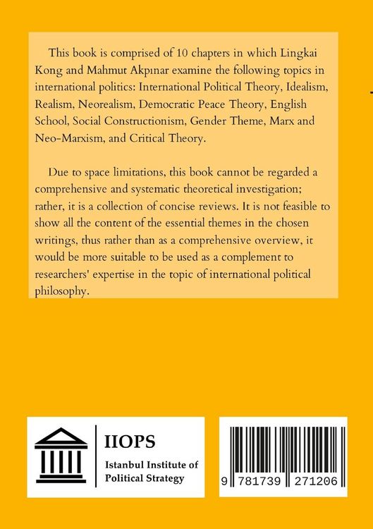 Produktbild: The Philosophical Reviews of International Politics
