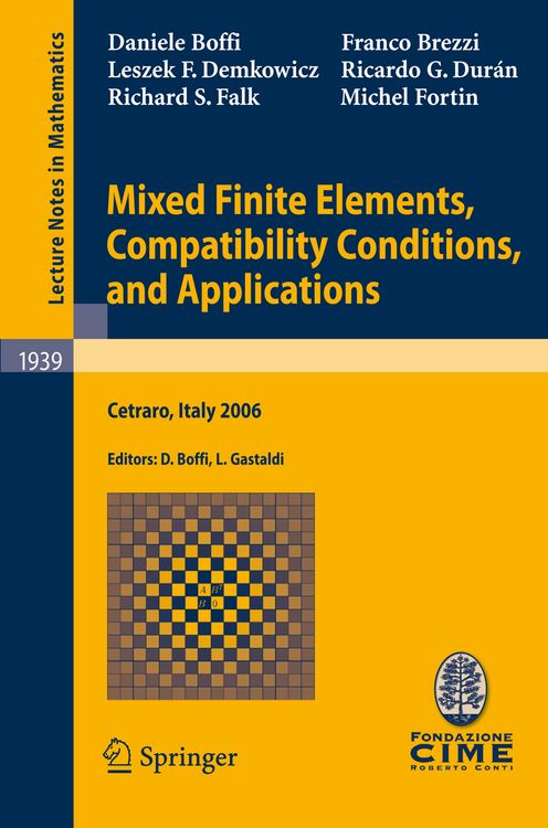 Produktbild: Mixed Finite Elements, Compatibility Conditions, and Applications