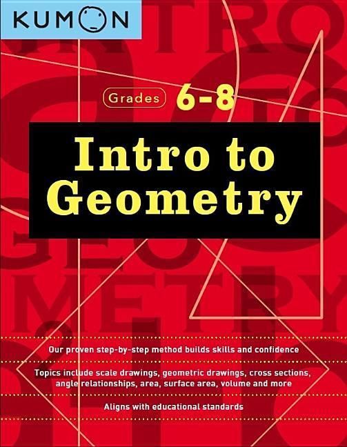 Produktbild: Kumon Grades 6-8 Intro to Geometry