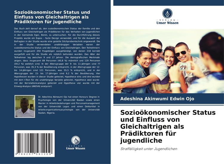 Produktbild: Sozio&ouml;konomischer Status und Einfluss von Gleichaltrigen als Pr&auml;diktoren f&uuml;r jugendliche