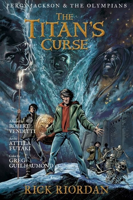 Produktbild: Percy Jackson and the Olympians: Titan's Curse: The Graphic Novel, The-Percy Jackson and the Olympians