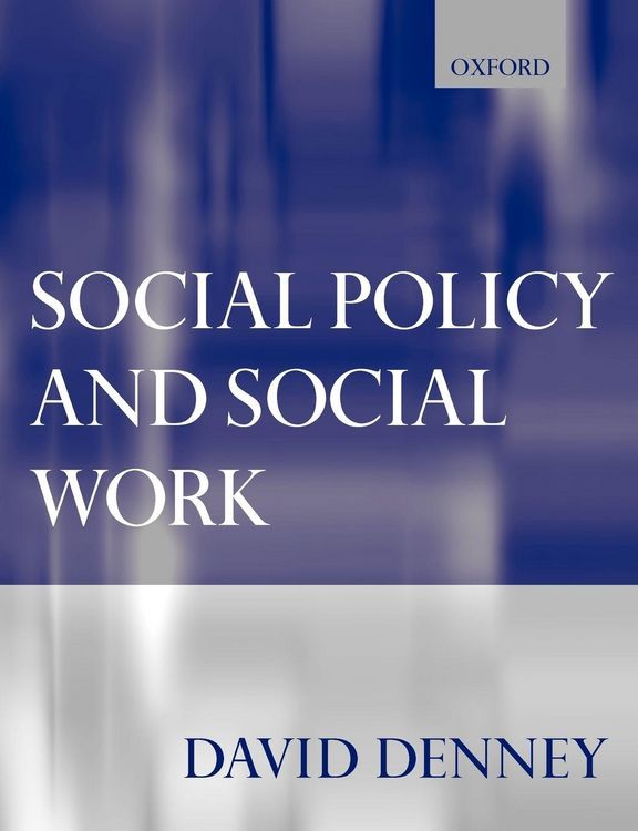 Produktbild: Social Policy and Social Work