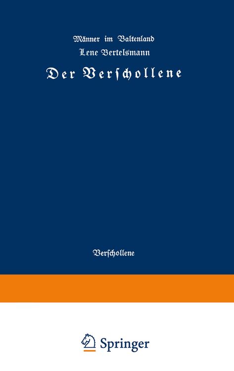 Produktbild: Der Verschollene