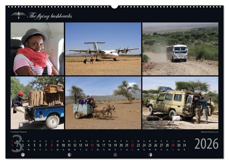 Produktbild: Tansania Blickwinkel 2026 (Wandkalender 2026 DIN A2 quer), CALVENDO Monatskalender