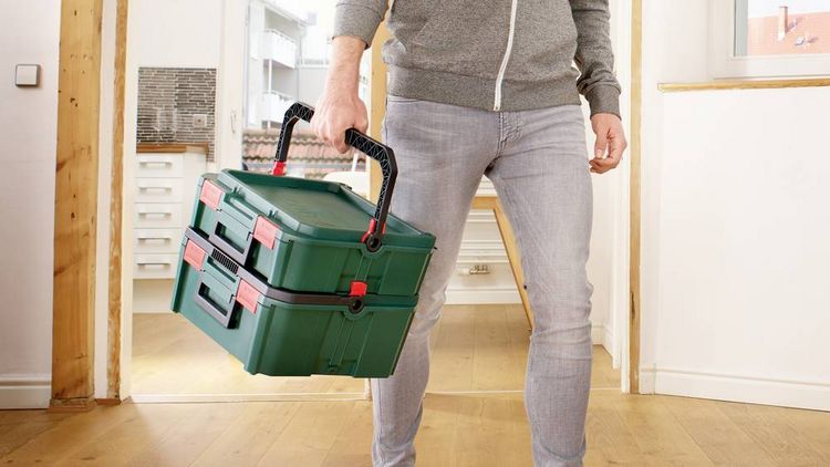 Produktbild: Bosch Home and Garden 1600A01SR4 Werkzeugbox Kunststoff (L x B x H) 343 x 391 x 171mm