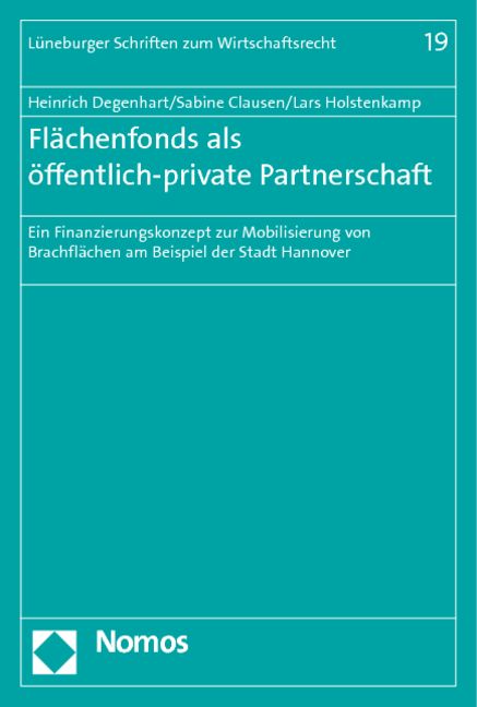 Produktbild: Fl&auml;chenfonds als &ouml;ffentlich-private Partnerschaft