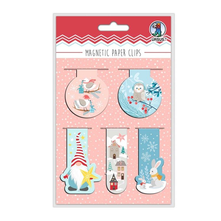 Produktbild: URSUS Magnetic Paper Clips "Frosty"