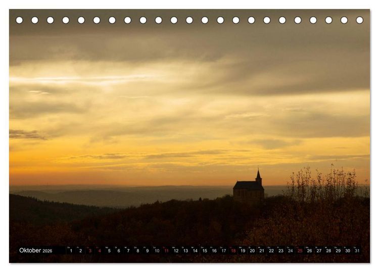 Produktbild: Impressionen aus Franken (Tischkalender 2026 DIN A5 quer), CALVENDO Monatskalender